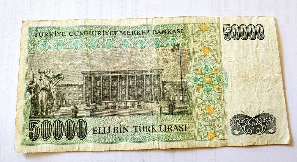 Turkey banknote