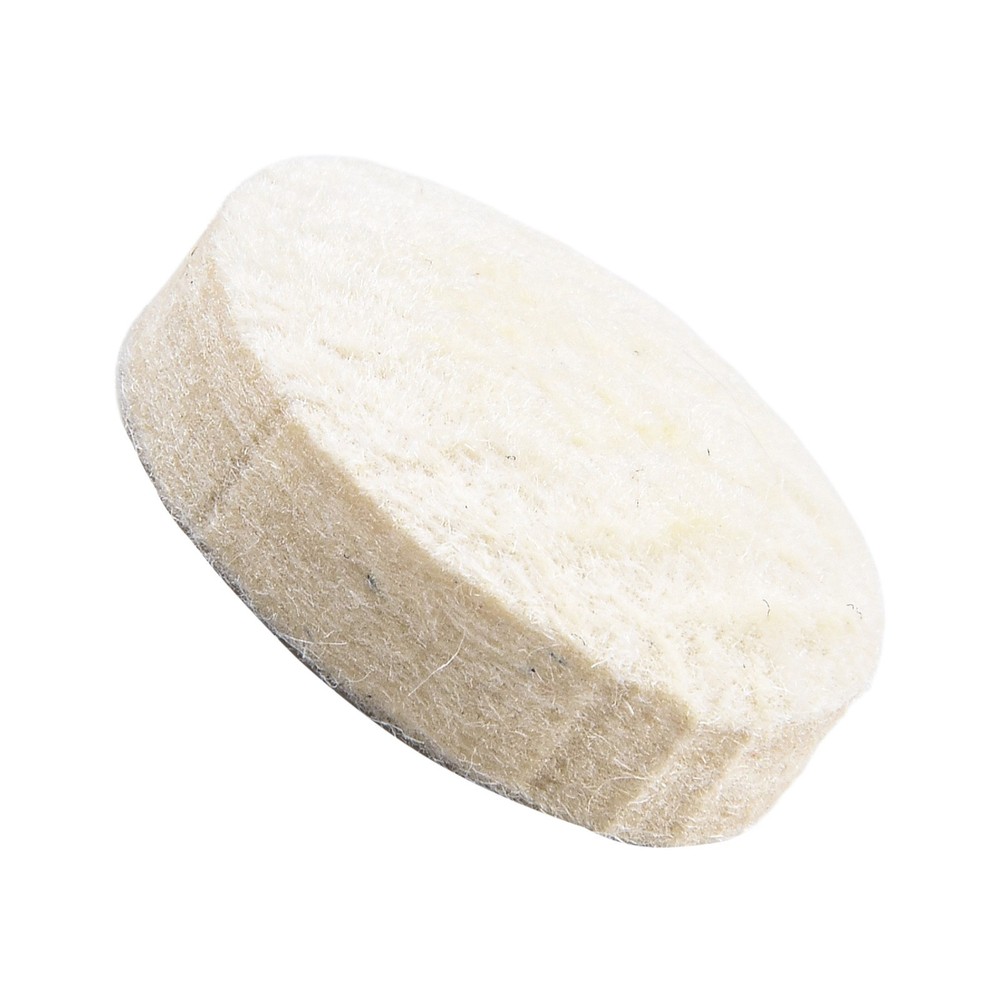 Medium Hardness Drum Pedal Beater Felt Pads and Convenient Replacement