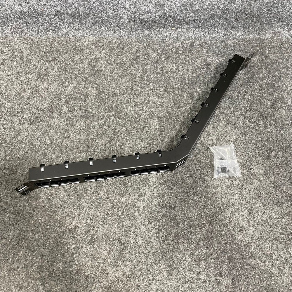 PANDUIT Pan-Net 24-Port Flat Angled Flush-Mount Patch Panel Cover CPPA24FMWBLY