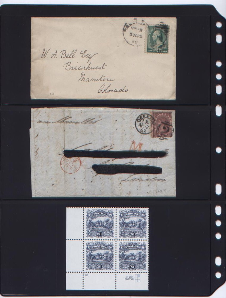 **ANCHOR 25 New Stock Pages / Sheets 3 S (3-Rows) for Plate Block & S/S stamp..