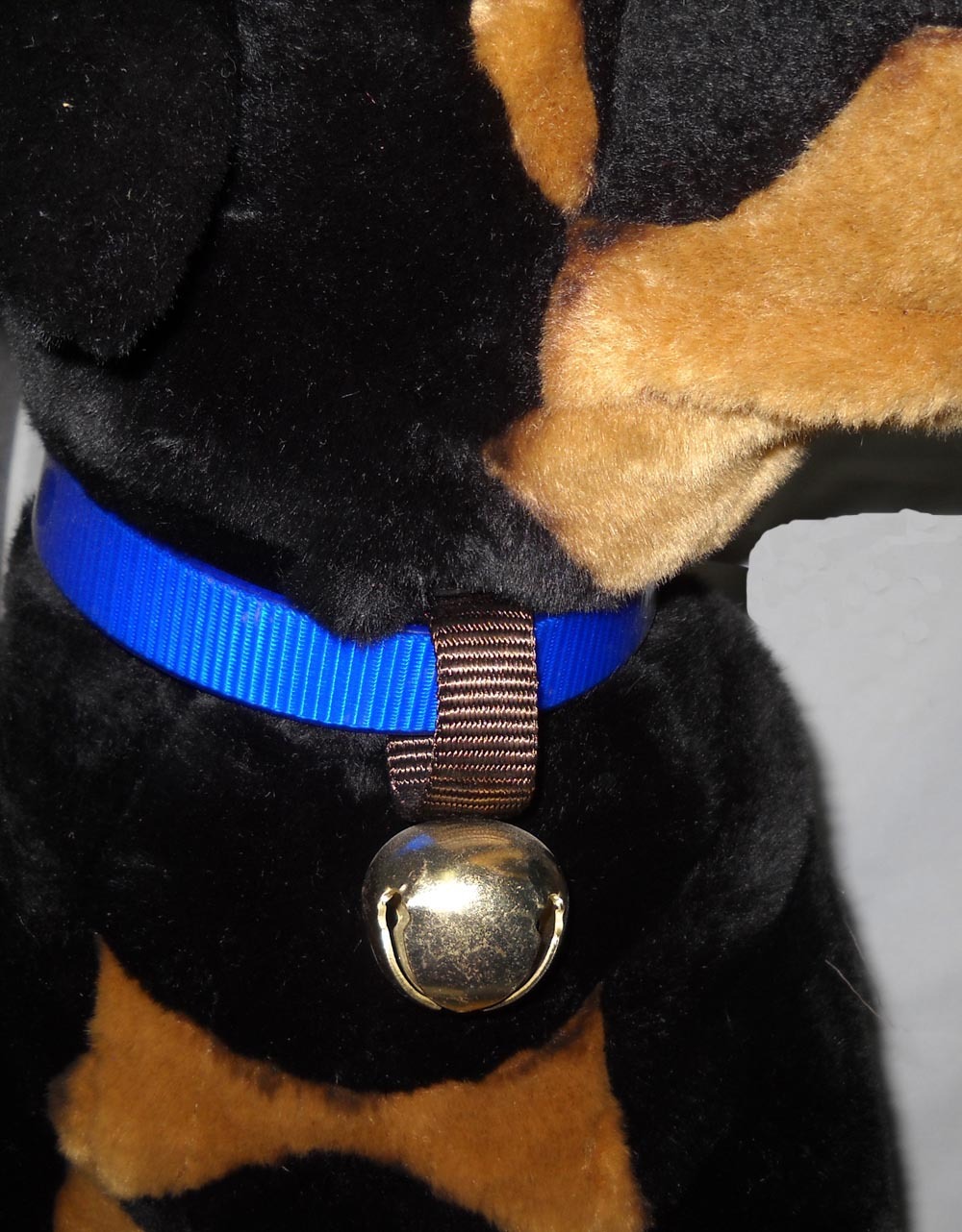 WARNER SPORTING BEAR BELL BRASS-PLATED STEEL DOG COLLAR BELL