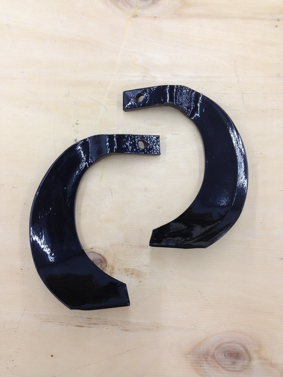 dog leg offset rotary tiller blades Yanmar 1200 1300 10 mm bolt 20 quantity