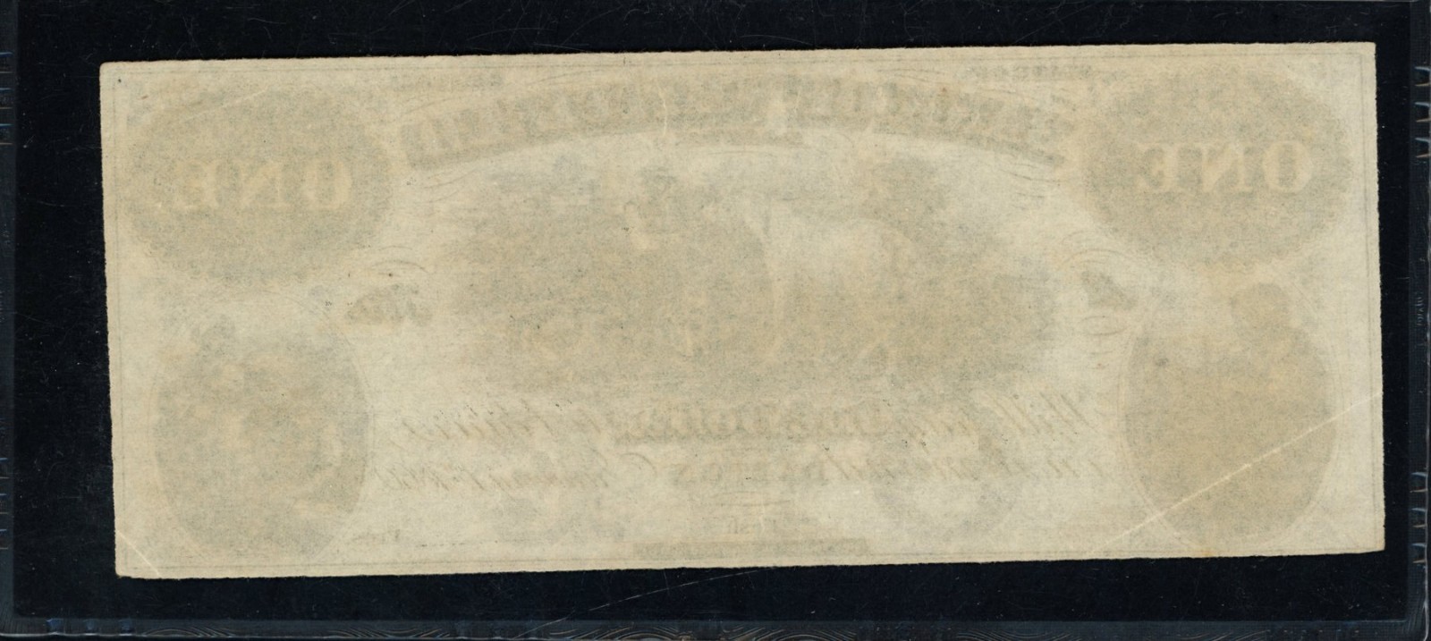 1860 Bank of Whitfield in Dalton GA $1 PMG 58 EPQ GA155G2