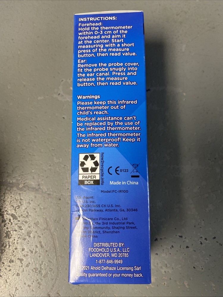 CareOne Dual Mode Infrared Thermometer