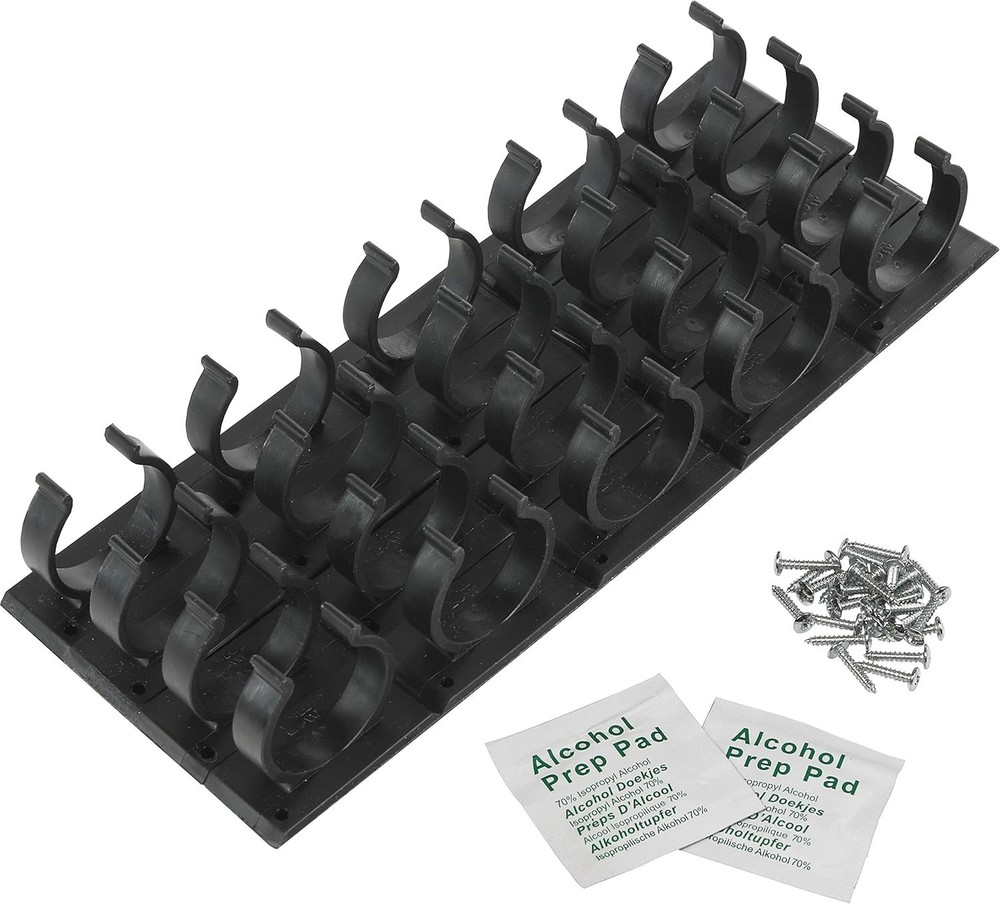 Versatile 20 Jar Spice Gripper - 4 Adjustable Strips for Kitchen Organization