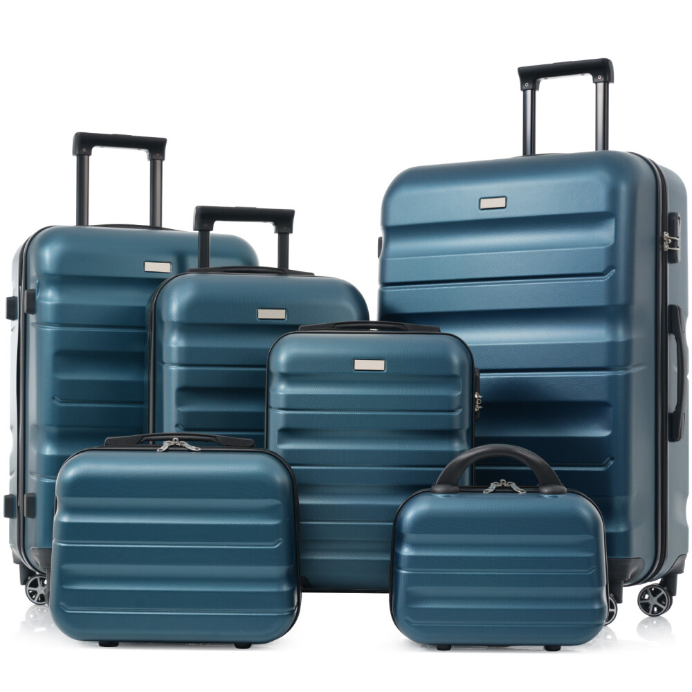 Hardshell ABS Luggage Set - Lightweight & Durable Suitcases Carry-On