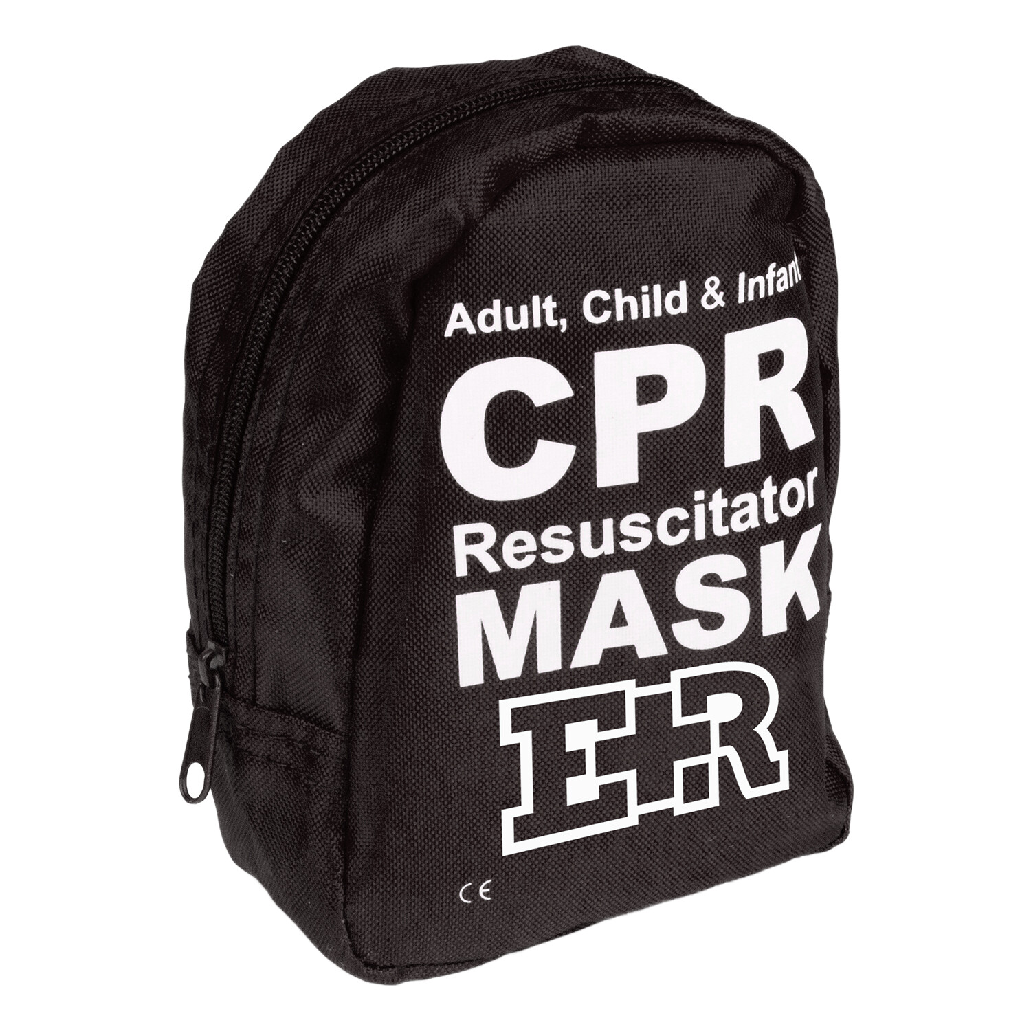 Ever Ready First Aid Adult and Infant CPR Mask Combo Kit - Tactical Black