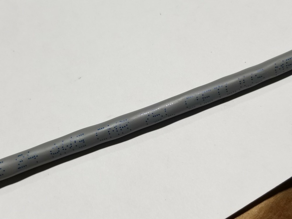 Berk-Tek 24/4P HyperPlus Cat5E Riser U/UTP Network Cable Gray /100ft