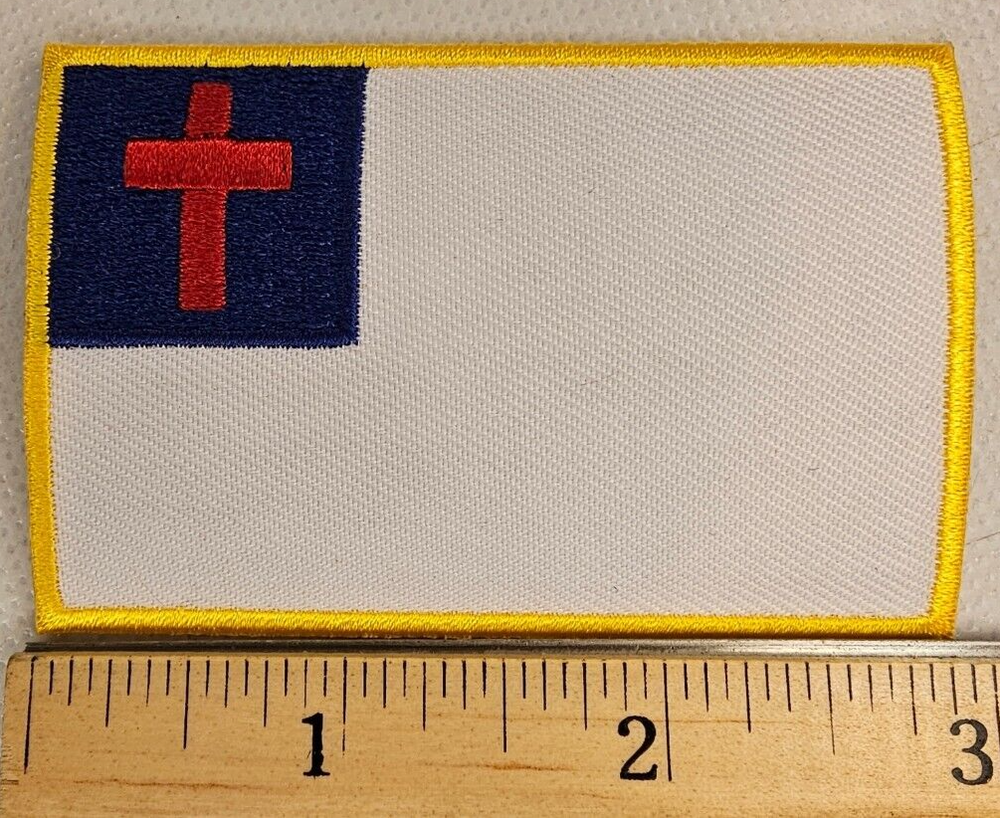 Christian Flag Patch