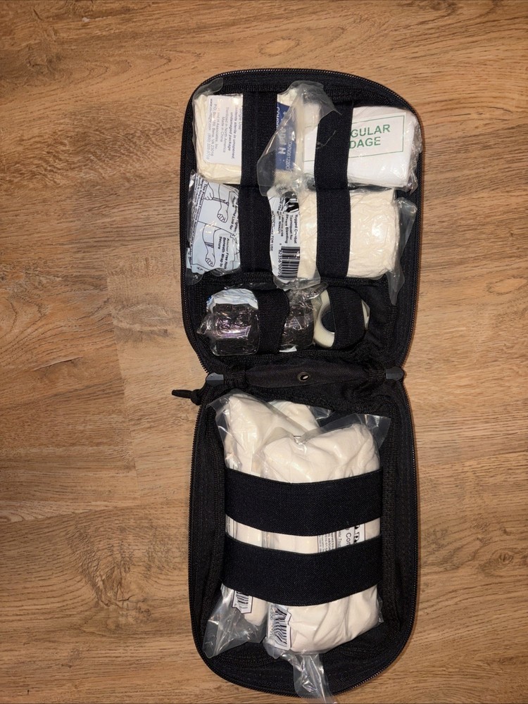 Black MOLLE first Aid Kit IFAK