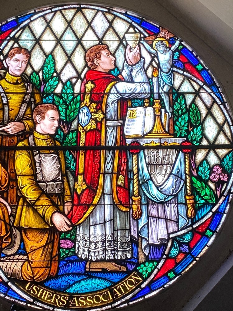 STAINED GLASS WINDOW Henry Keck