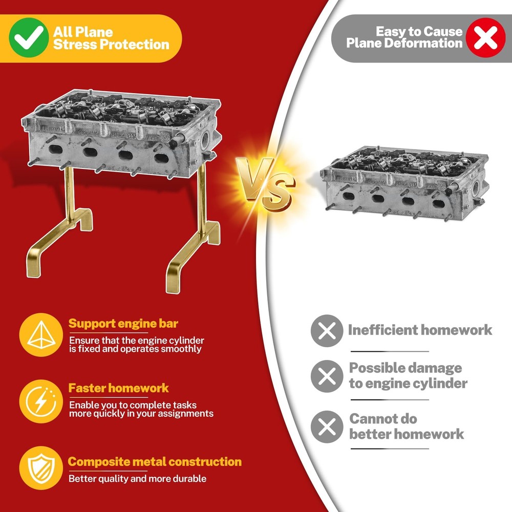 BILITOOLS Cylinder Head Stand Holder Tool