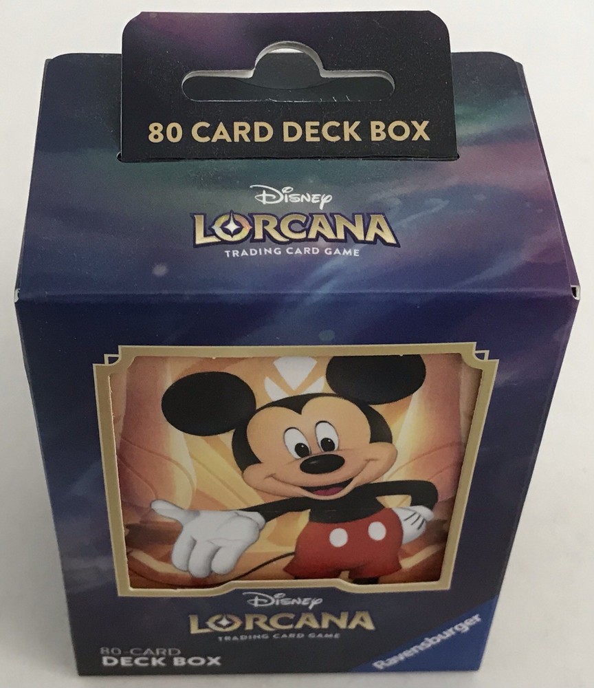 Disney Lorcana First Chapter Elsa, Mickey Mouse, Captain Hook Deck Box Set NEW