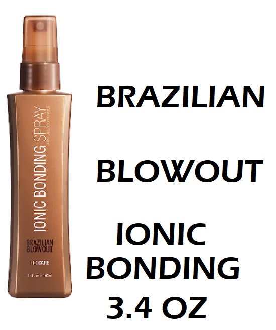 Brazilian Blowout Ionic Bonding Spray 3.4 oz NEW 2024 PACKAGING