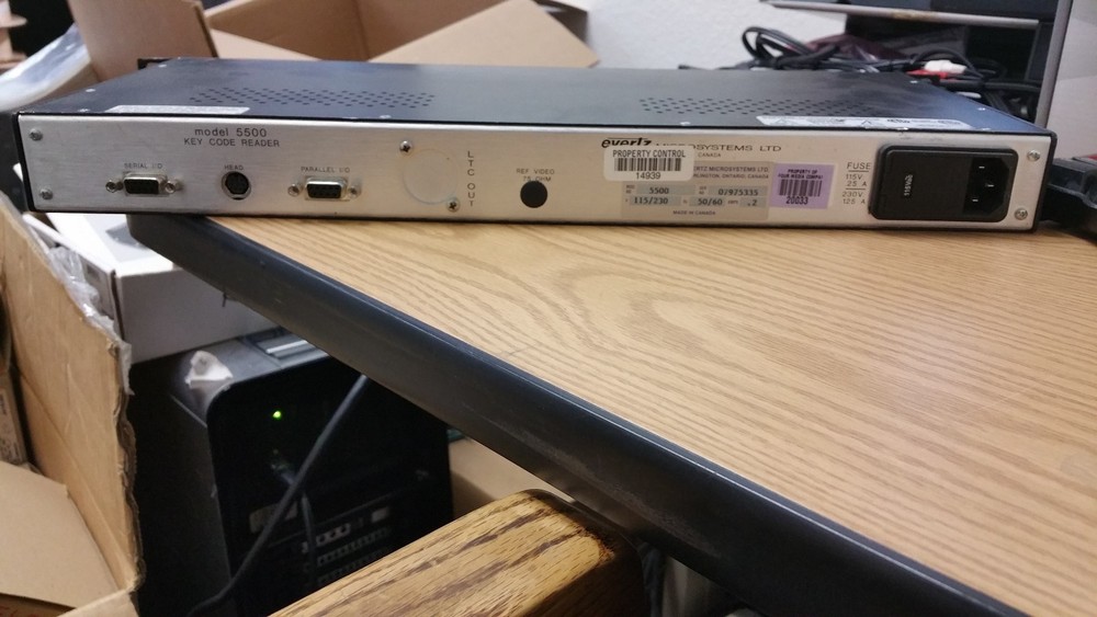 Evertz Key Code Reader Model 5500