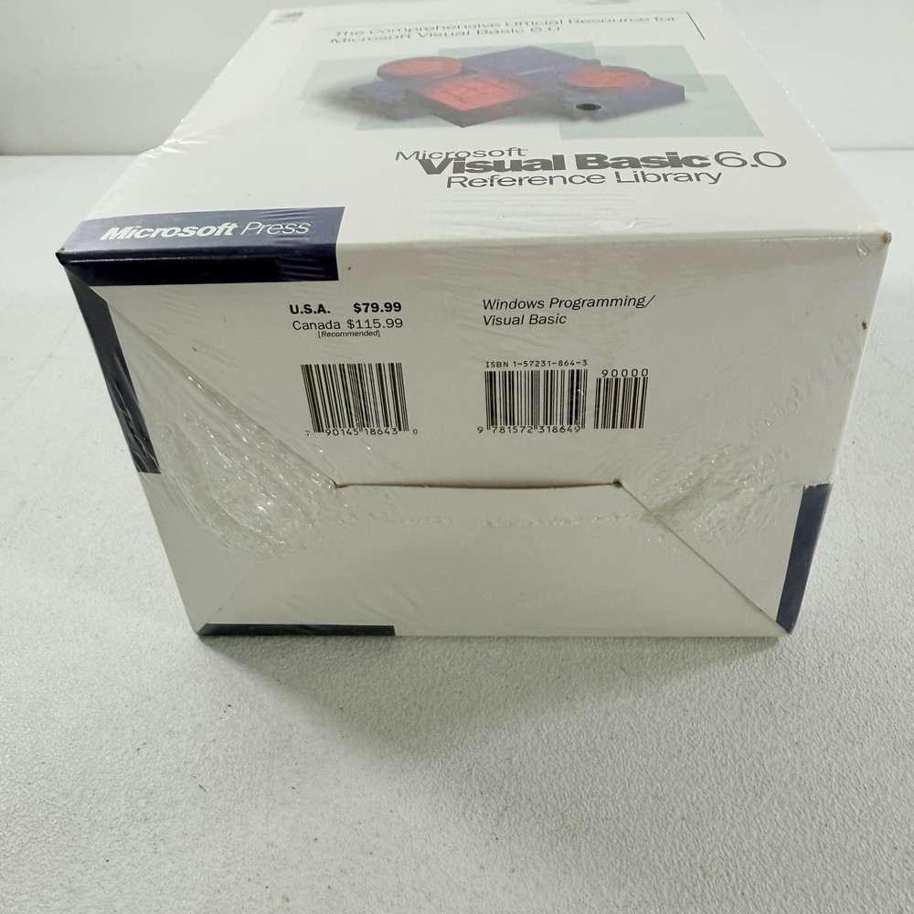 Microsoft Visual Basic 6.0 Reference Library 1998 Microsoft Press 3 Book Set