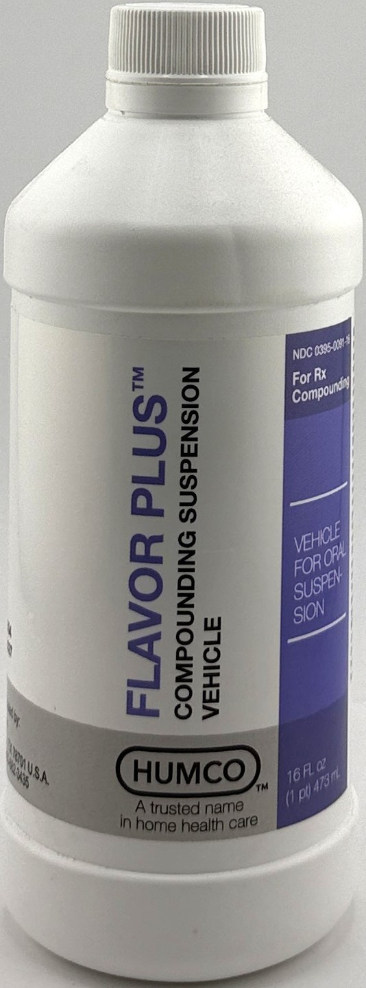 HUMCO FLAVOR PLUS COMPOUNDING SUSPENSION VEHICLE 16 OZ