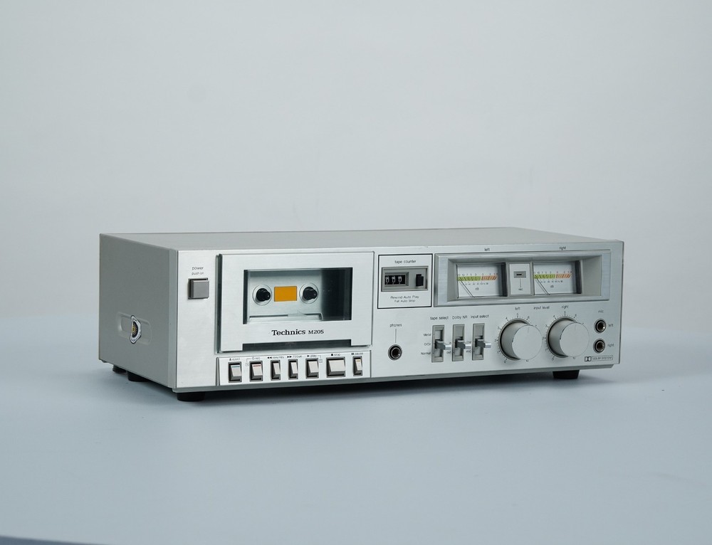 Technics M205 Stereo Cassette Deck – Fully Serviced & Restored – 1-Year WRT