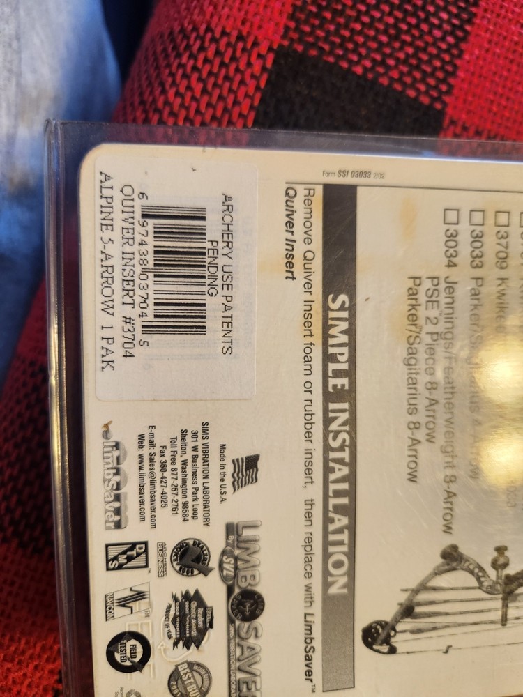 Limb Saver Quiver Insert 3704