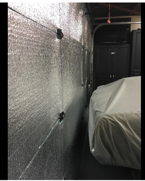 (4' x5') 3/8' 10MM AD10 Solid Reflective Foam Core Vapor Barrier Double Sided