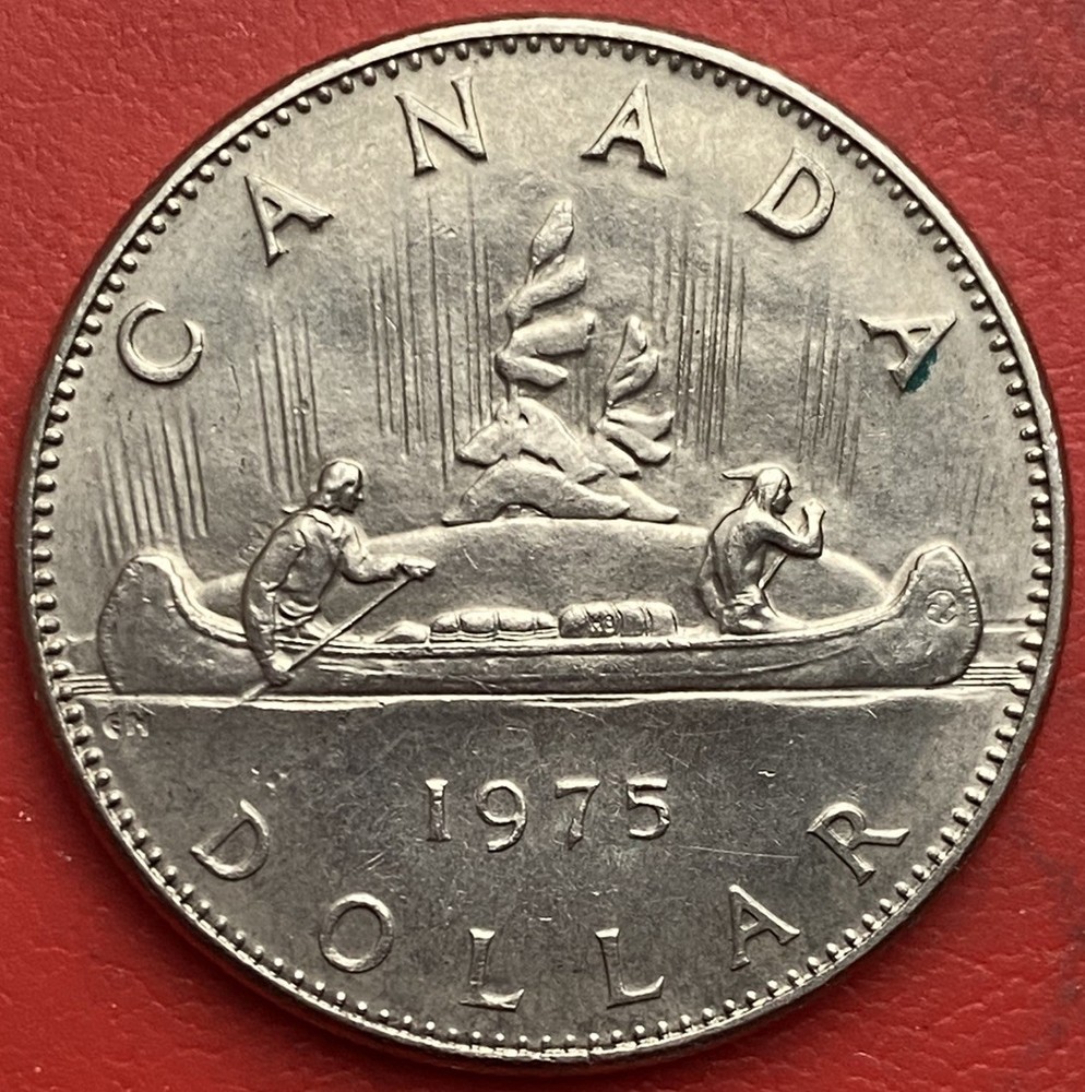 Canada 🇨🇦 1975 $1 One Dollar coin