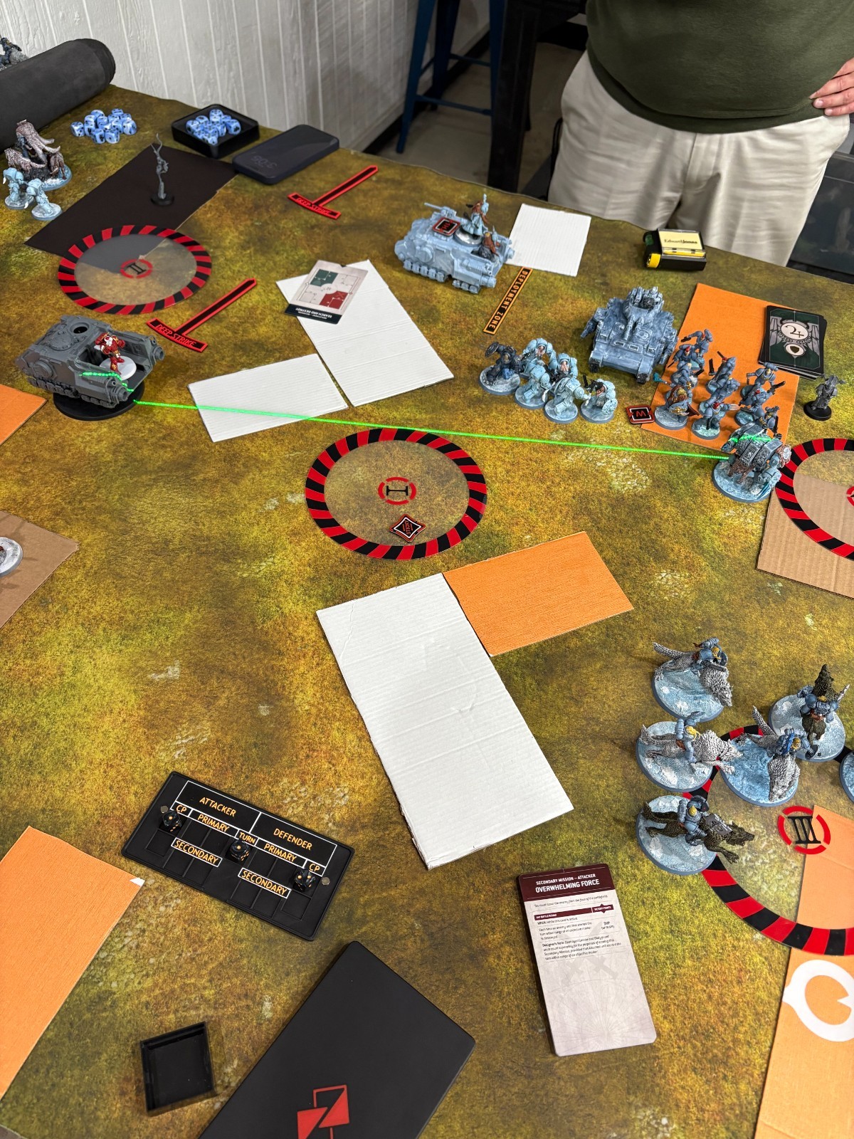 Green Line of Sight Gaming Laser - Warhammer 40K, Age of Sigmar, Star Wars