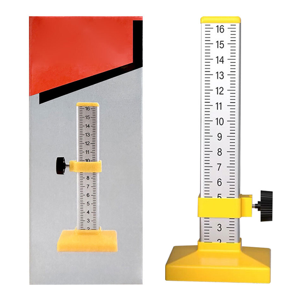 Woodworking Equal Height Ruler Floor Tile Positioning Horizontal Elevation Ruler