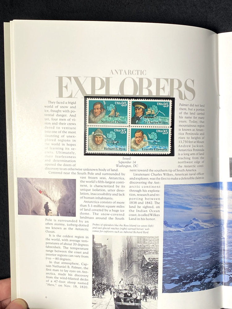 USPS 1988 Commemorative Mint Stamp Set #868 W/ Book MINT! Free Shipping