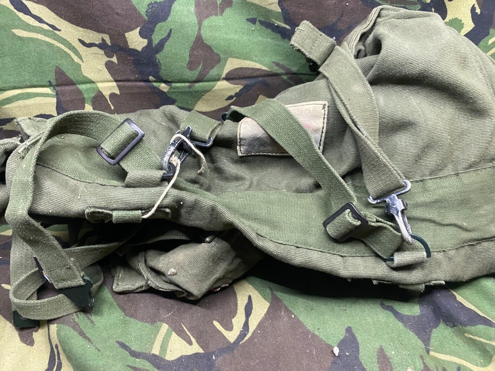 Original British Army 58 Pattern Webbing Back Pack