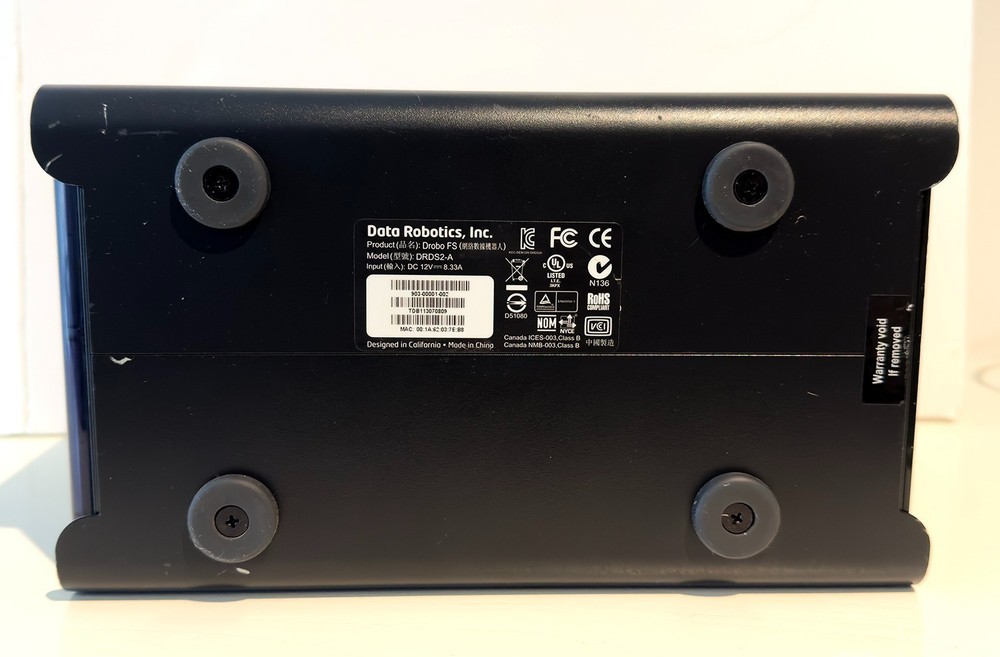 Data Robotics DRDS2-A Drobo FS 5-Bay Storage Array - With Adapter, No drives