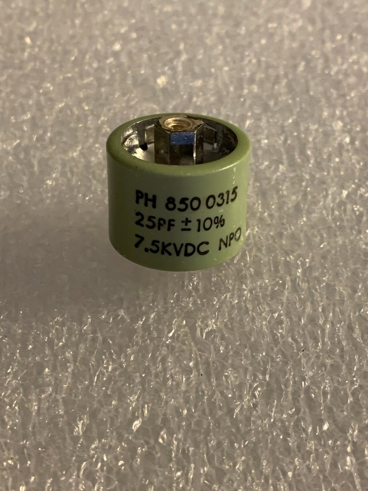 HV Ceramic Capacitor PH850 25PF 7.5KVDC