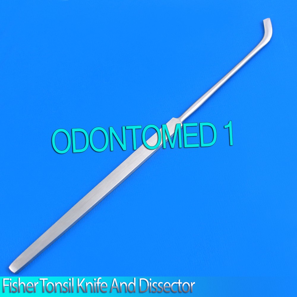 Fisher Tonsil Knife and Dissector 8.5", sharp tip Tonsil Instrument