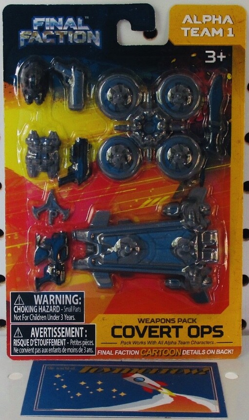 Final Faction ALPHA TEAM 1 Weapons Pack - COVERT OPS