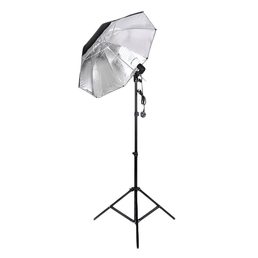 Kshioe Studio Camera Photography Lighting Umbrella Softbox Backdrop Stand Kits