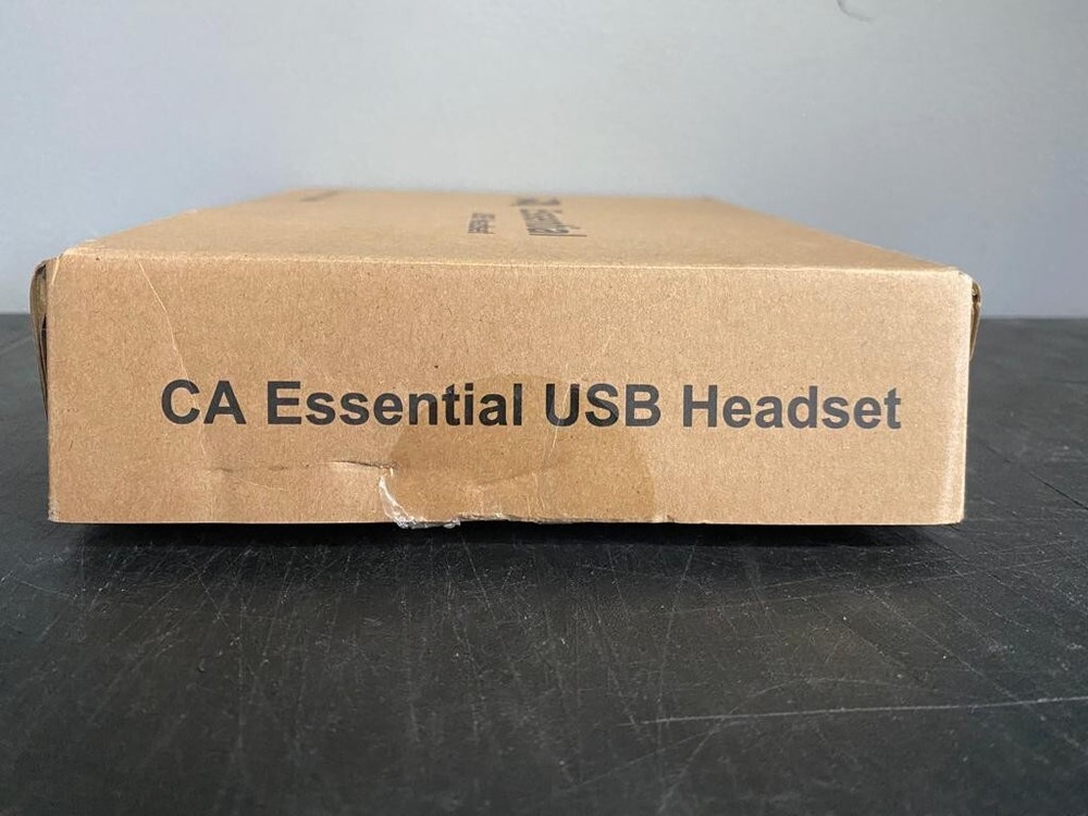 NEW OPEN BOX Cyber Acoustics HS-2000 Essential USB headset