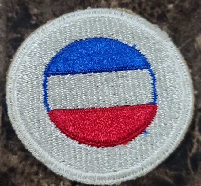 G.H. Reserve (General Headquarter Reserve Patch- White Backing-WW2 Variant