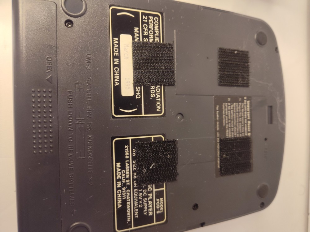 Fisher Opti Trac Compact Disc Player PCD-5 w/Electronic Equalization System Work