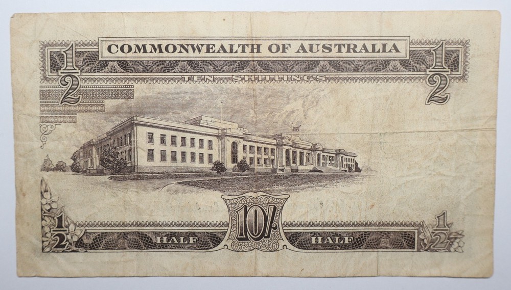 Australia 10 Shillings Bank Note VF VERY FINE