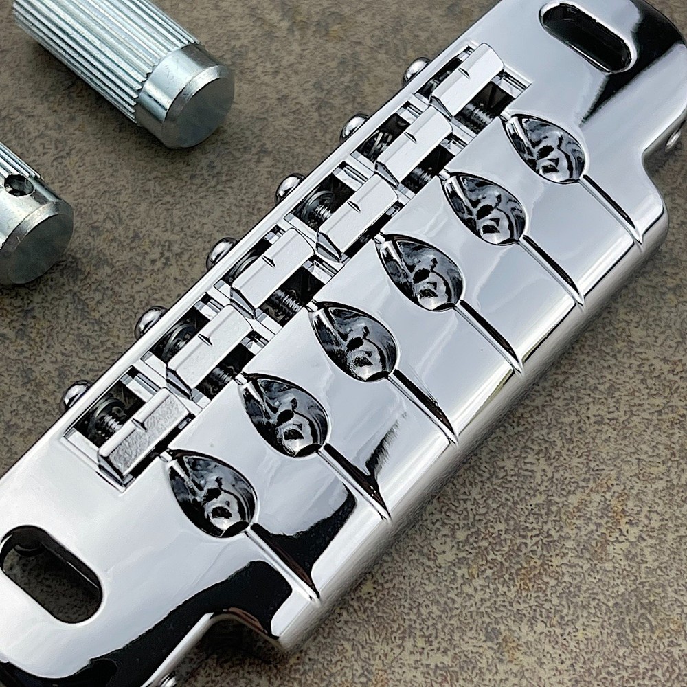 Gotoh Combination Bridge/Tailpiece Chrome 510UBCX