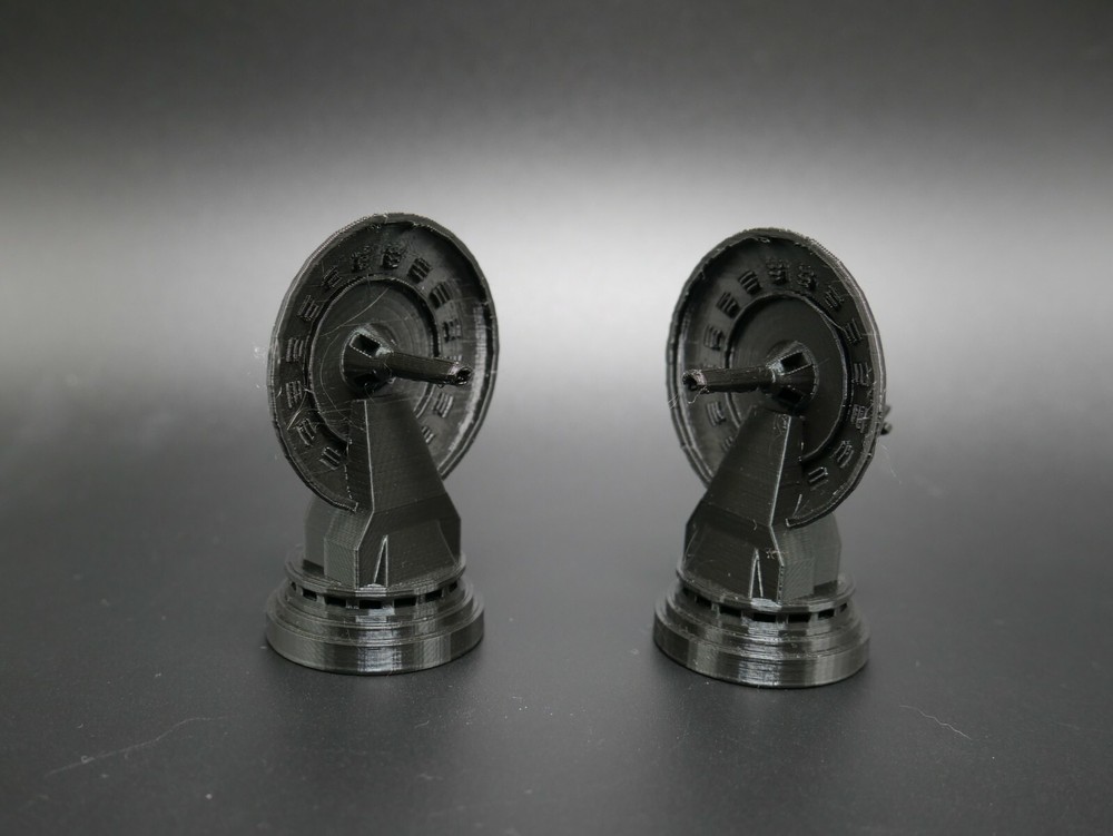 Tabletop Terrain 2 Space Laser Turrets