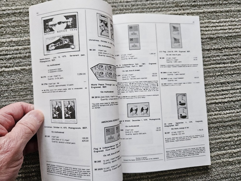 1999 Catalog of Errors on Us Postage Stamps by Datz, Stephen R.