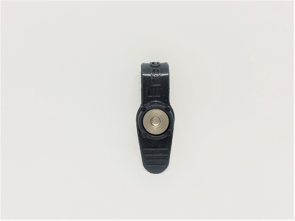 Dog Tag Silencer and Connector, One Size, Graphite