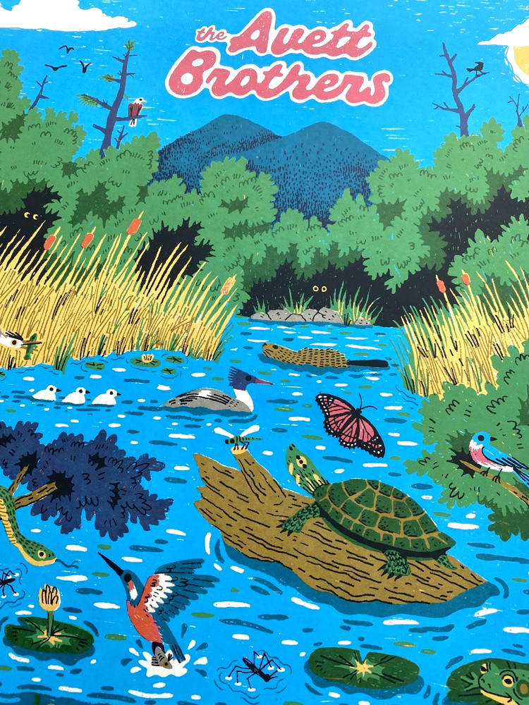 OFFICIAL The Avett Brothers Poster Durham NH May 1st 2025 S/N SIGNED #/200