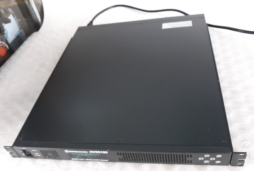 NTT Electronics HVD9100 MPEG-4 AVC/ MPEG-2 HDTV Decoder w/ Ears + Cord