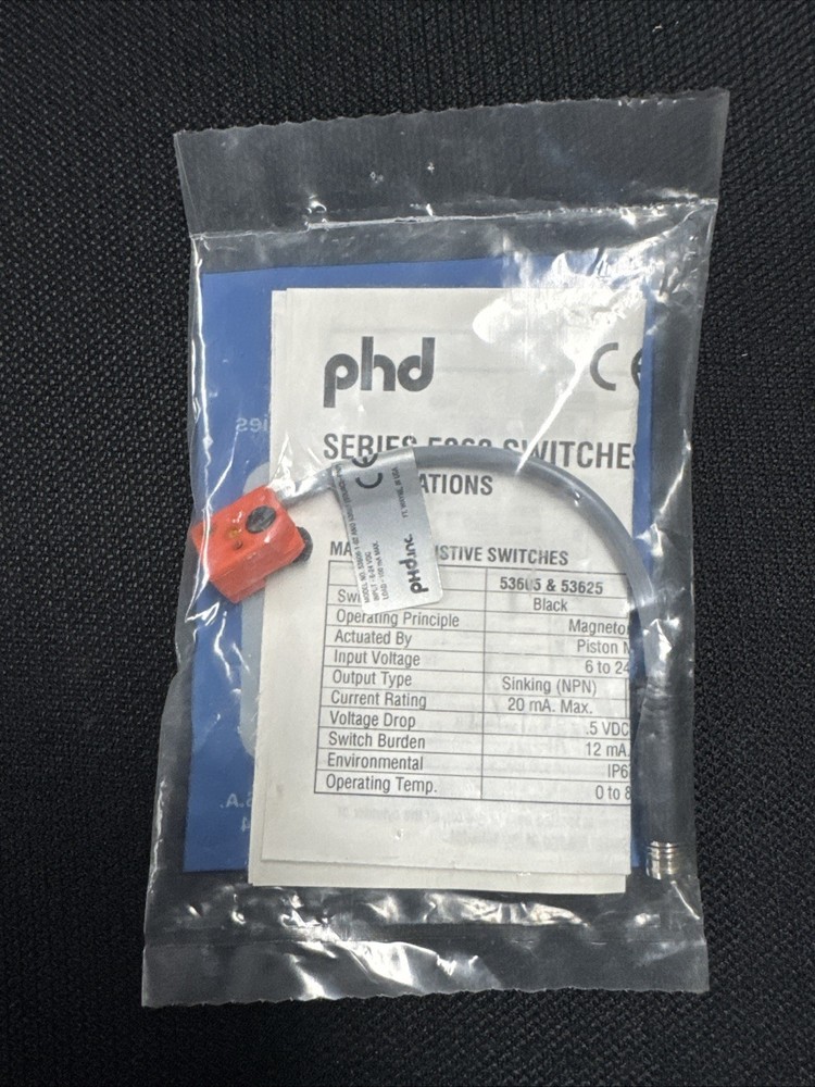 53626-1 PHD PNEUMATICS SWITCH, MR SOURCING, QUICK CONNECT