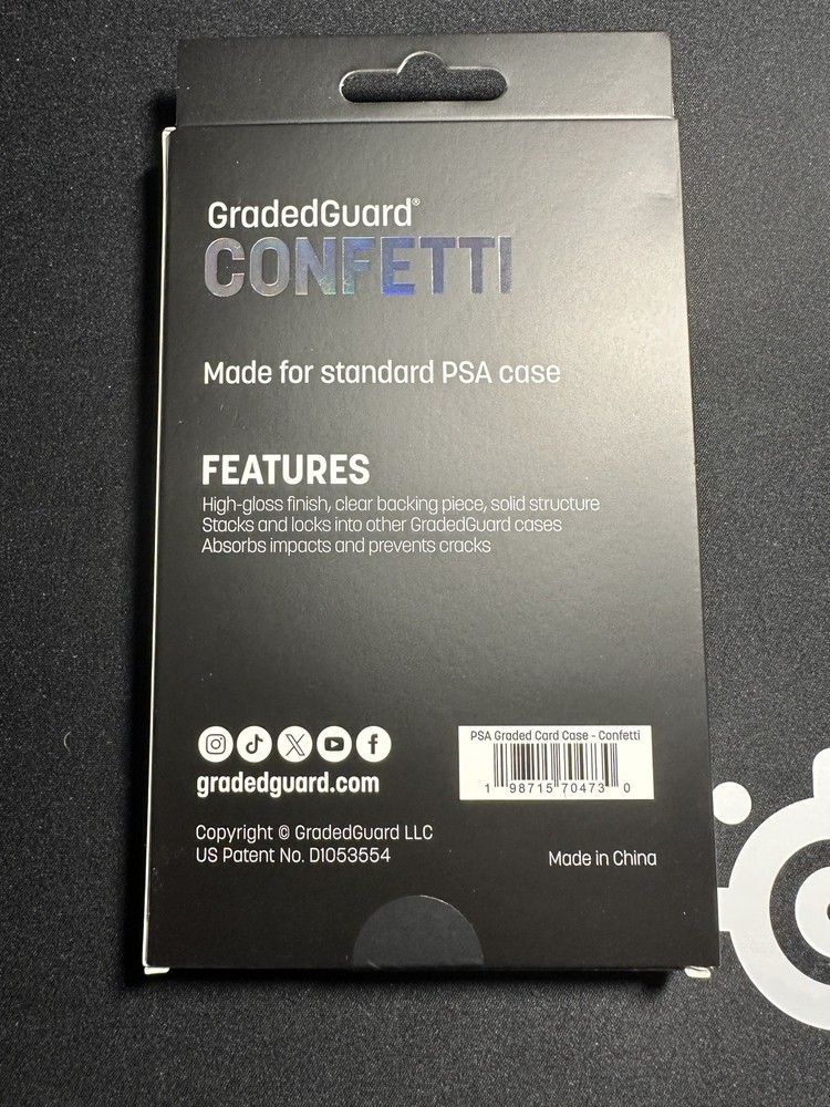 GradedGuard PSA CONFETTI Graded Guard Protector Limited Edition