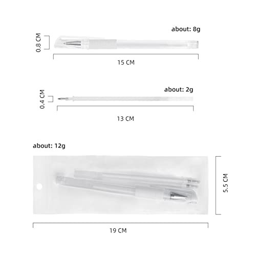 TEONEI Eyebrow microblading Marker Pen,Skin Marker Pen,Eyebrow Permanent White