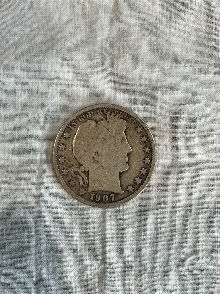 1907 Barber Half Dollar