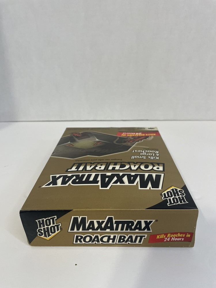 Hot Shot Max Attrax 0.84 Oz. Solid Roach Bait Station 3 12-pack Packages