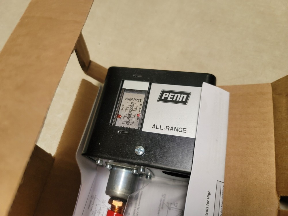 Penn Johnson Controls P70CA-2C Open High Pressure Control NOB